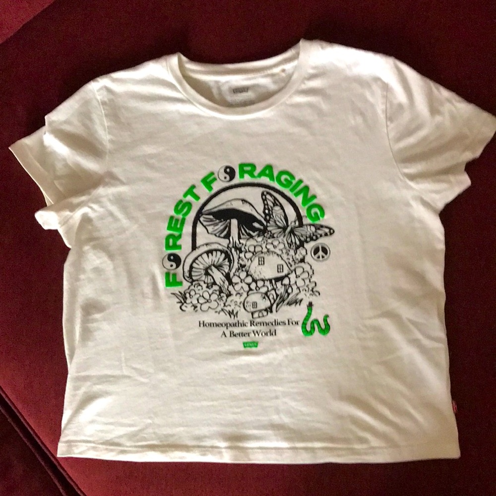 Levi’s Vintage Throwback Woman’s Jordie Shirt - Size Small - Forest Foraging